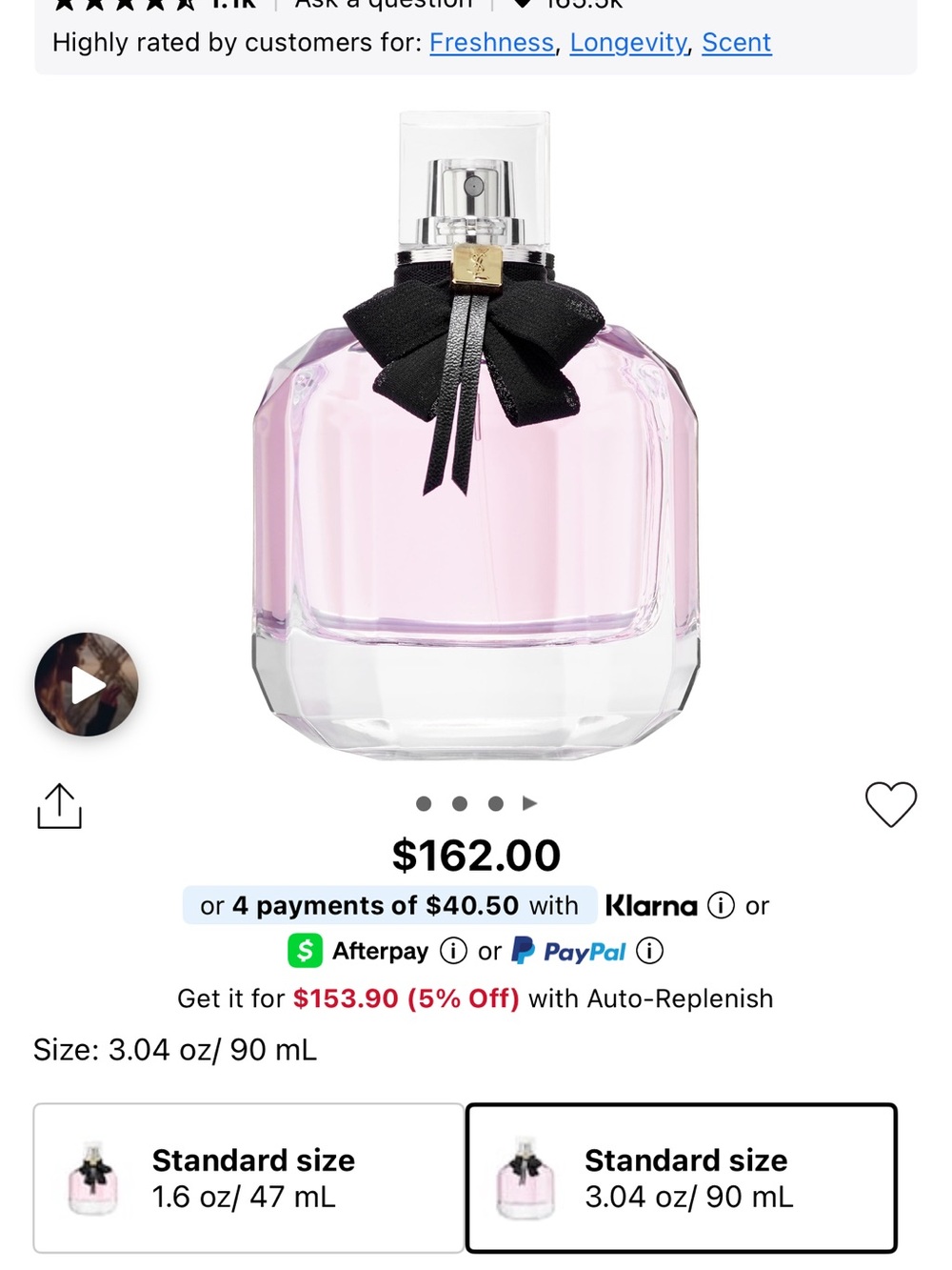 YSL perfume